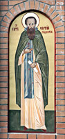 Икона и житие св. преподобного Сергия Радонежского
