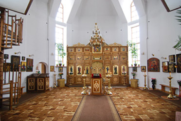 Внутреннее устройство Храма святителя Феодосия Черниговского