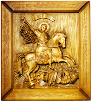 Икона cвятого великомученика Георгия Победоносца