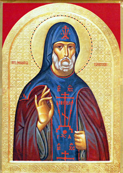 Икона и житие преподобного Феофила Киевского