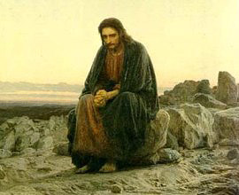"Христос в пустыне", Иван Крамской, 1872