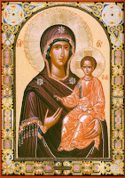 10 августа - Празднование Пресвятой Богородице, в честь Ее иконы "Смоленская" именованная Одигитрия