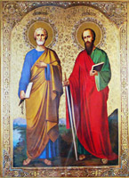Радуйтеся, святии первоверховнии апостоли Петре и Павле