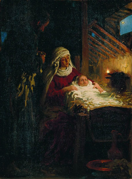 Рождество Христово. Репин Е.И. 1890