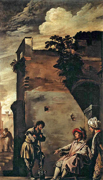 Притча о работниках в винограднике. Доменико Фетти,  1618 г.
