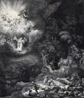 Явление ангела пастухам. , 1634 г.
