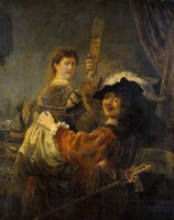 Блудный сын в таверне. , 1635 г.