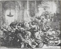 Изгнание торгующих из храма. , 1635 г.