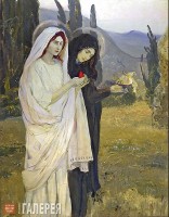 Жены-мироносицы. , 1901 г. <br>Государственная Третьяковская галерея